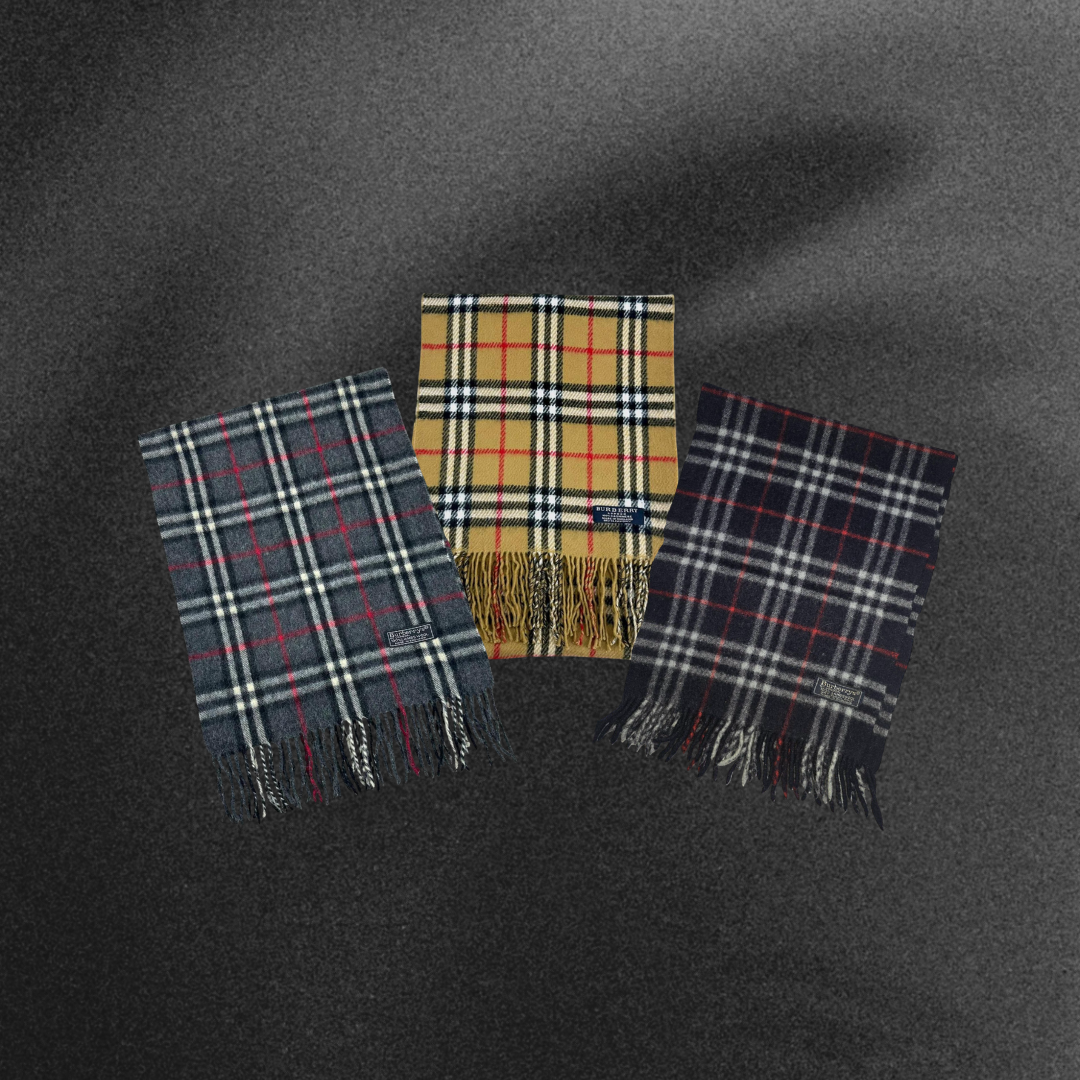 Burberry vintage scarves supplier